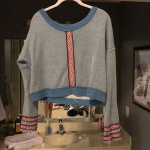 Cropped sweater